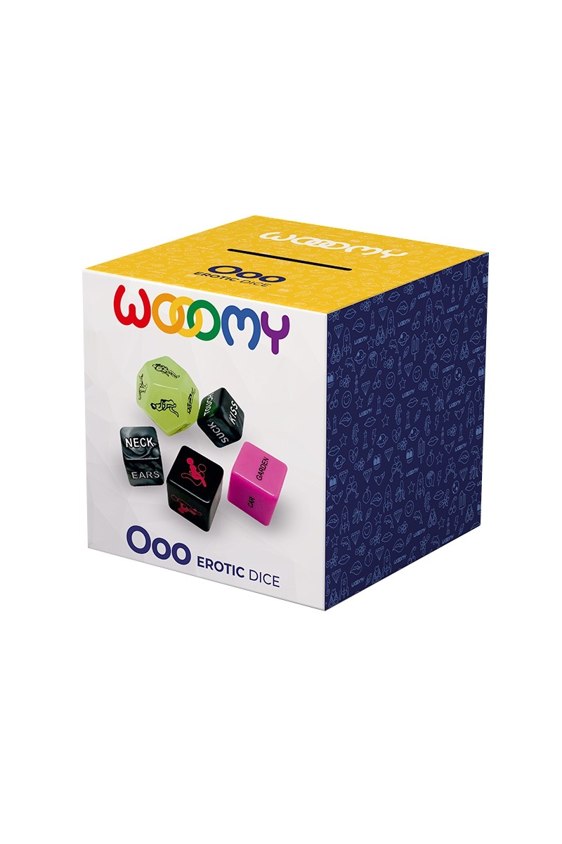 Set 5 dés coquins Ooo - Wooomy
